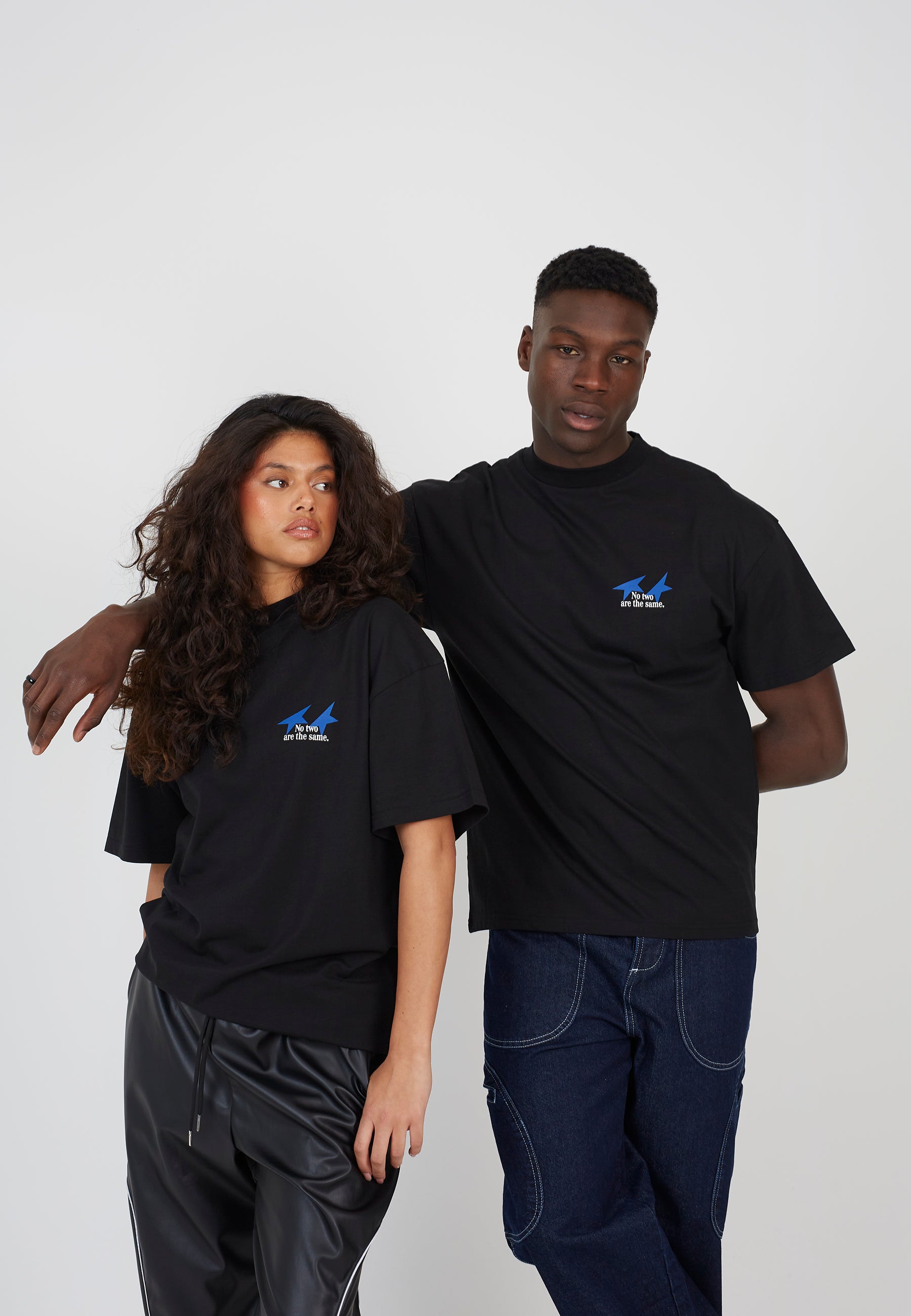 Oversized Black Short Sleeve T-shirt
