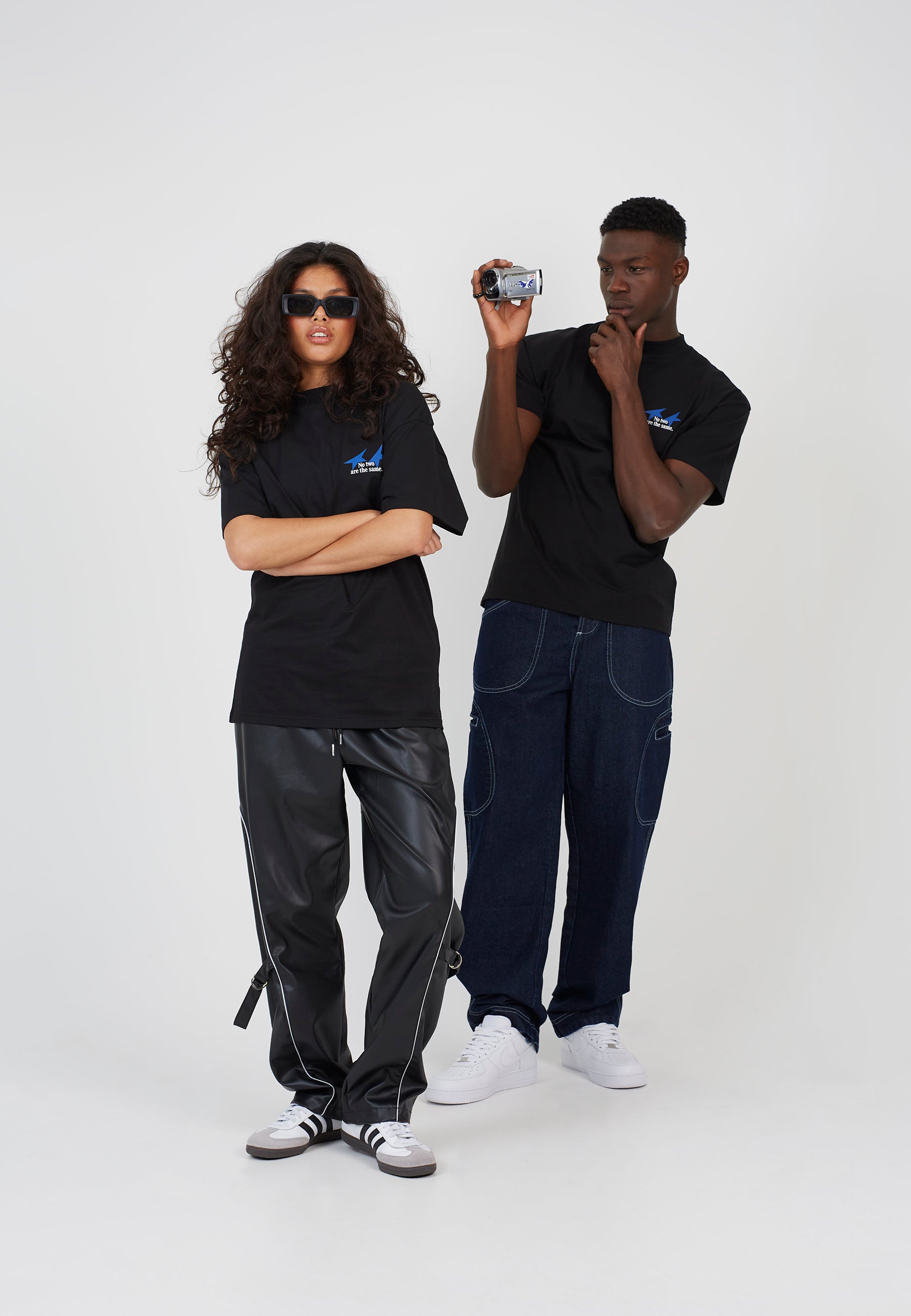 Oversized Black Short Sleeve T-shirt