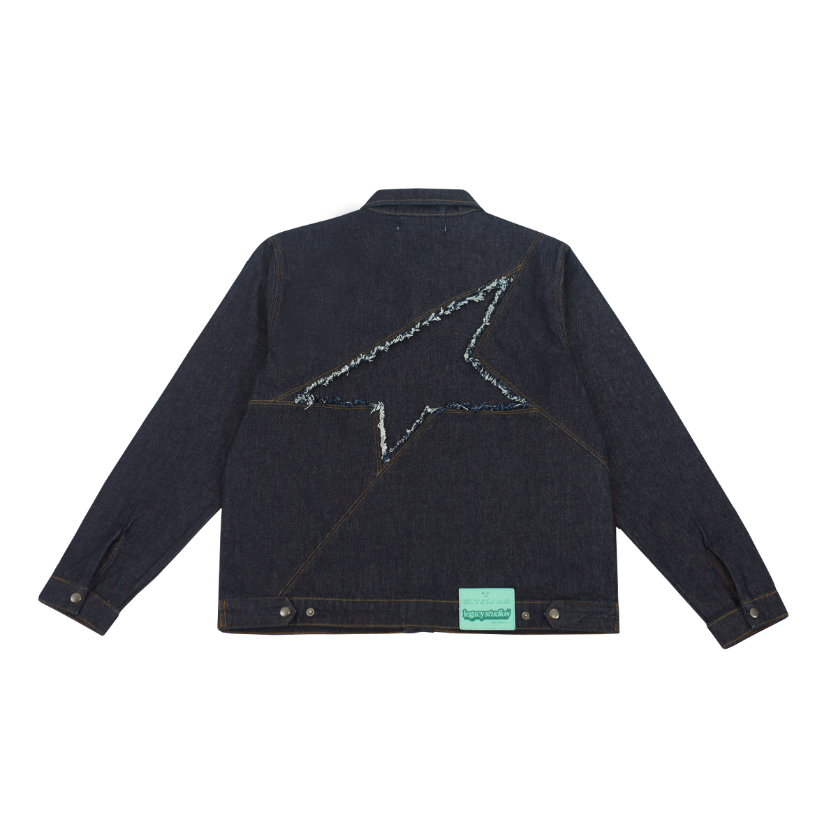 Legacy Studios Navy Star Denim Jacket – My Store