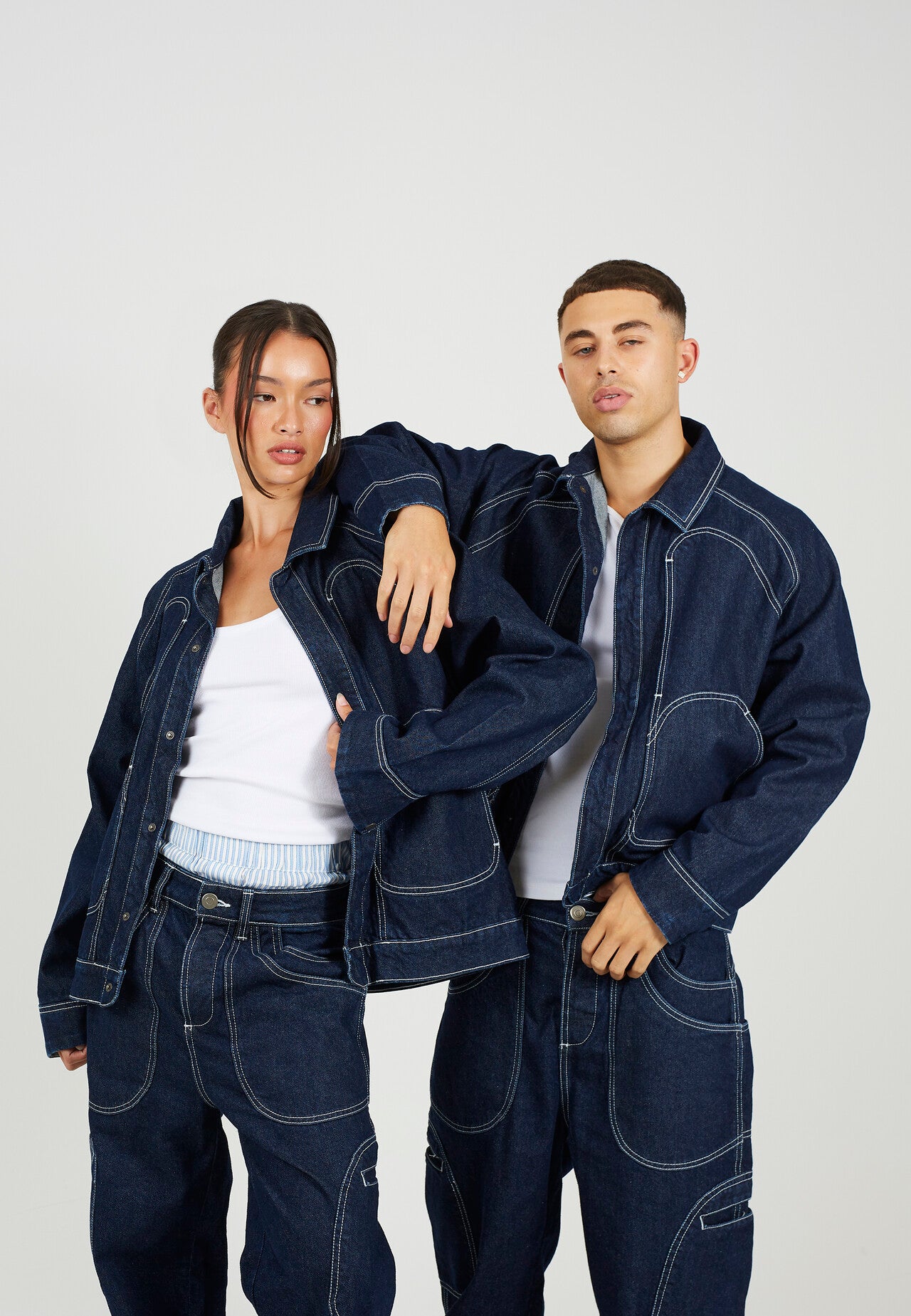 Clue Oversized Denim Jacket