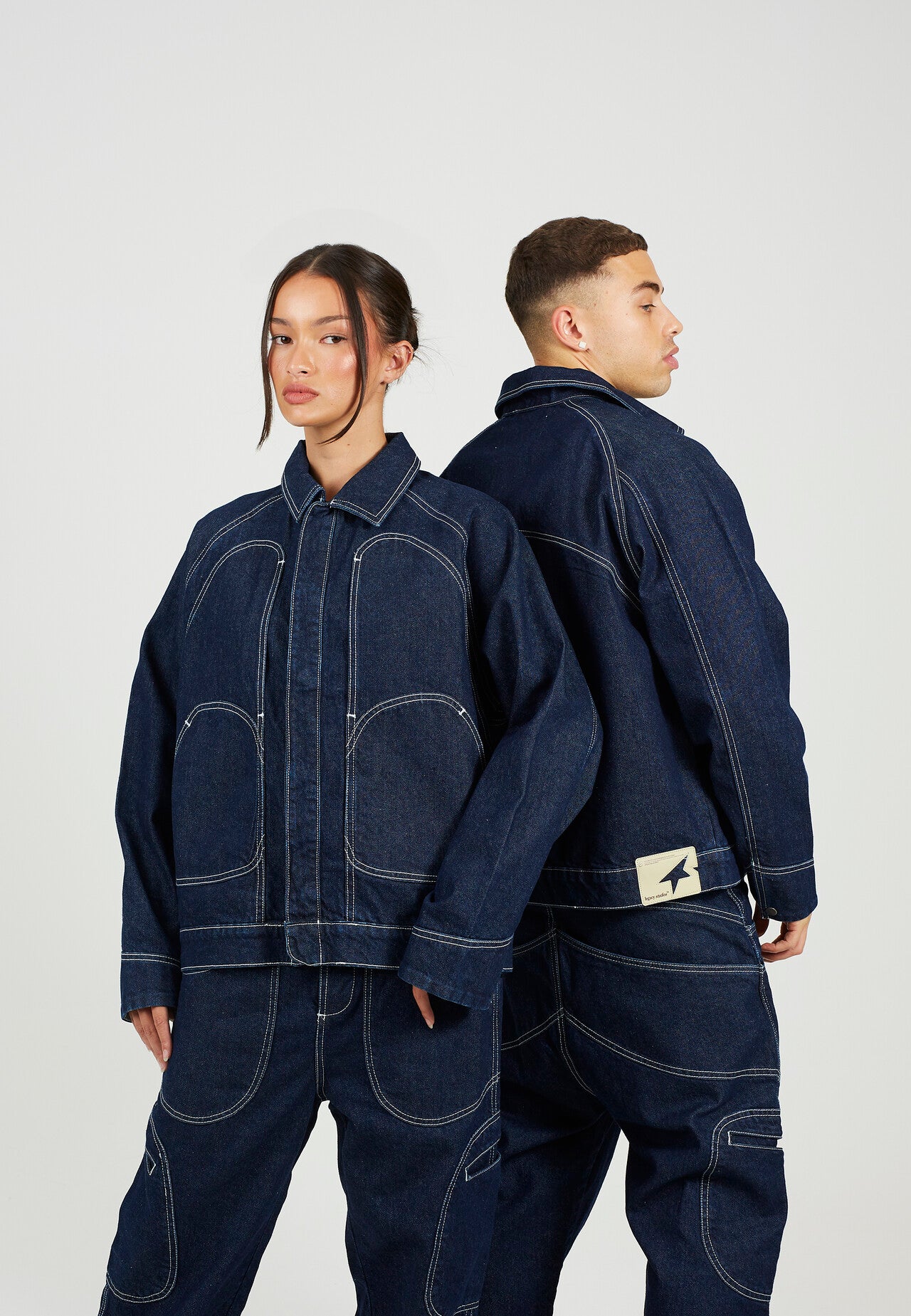 Clue Oversized Denim Jacket
