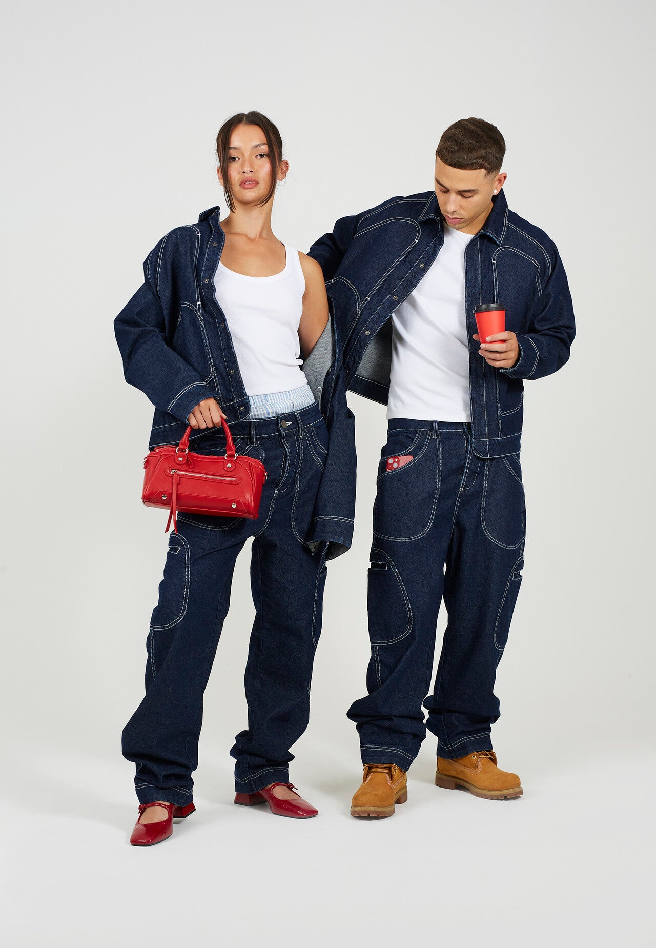 Clue Oversized Denim Jacket