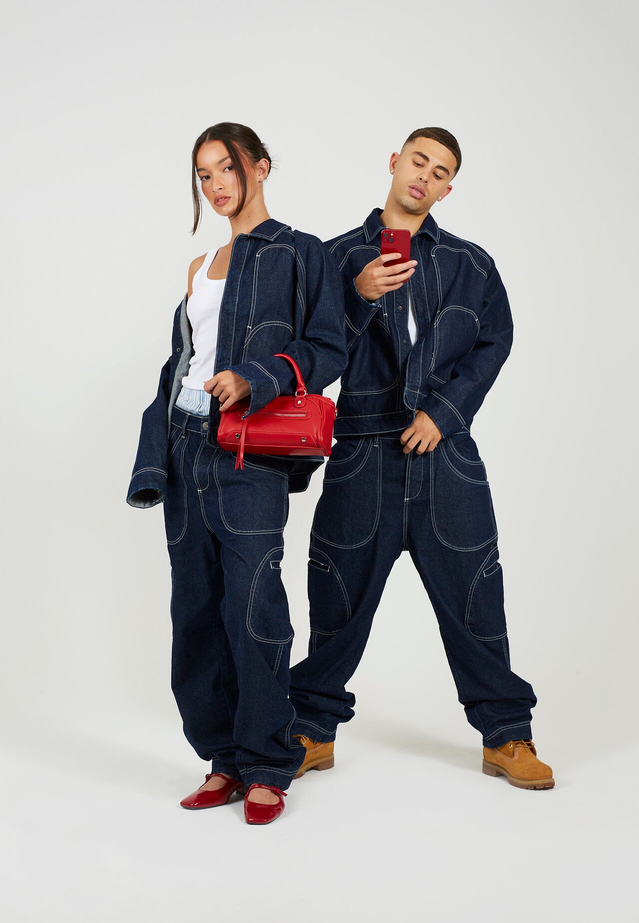 Clue Oversized Denim Jacket