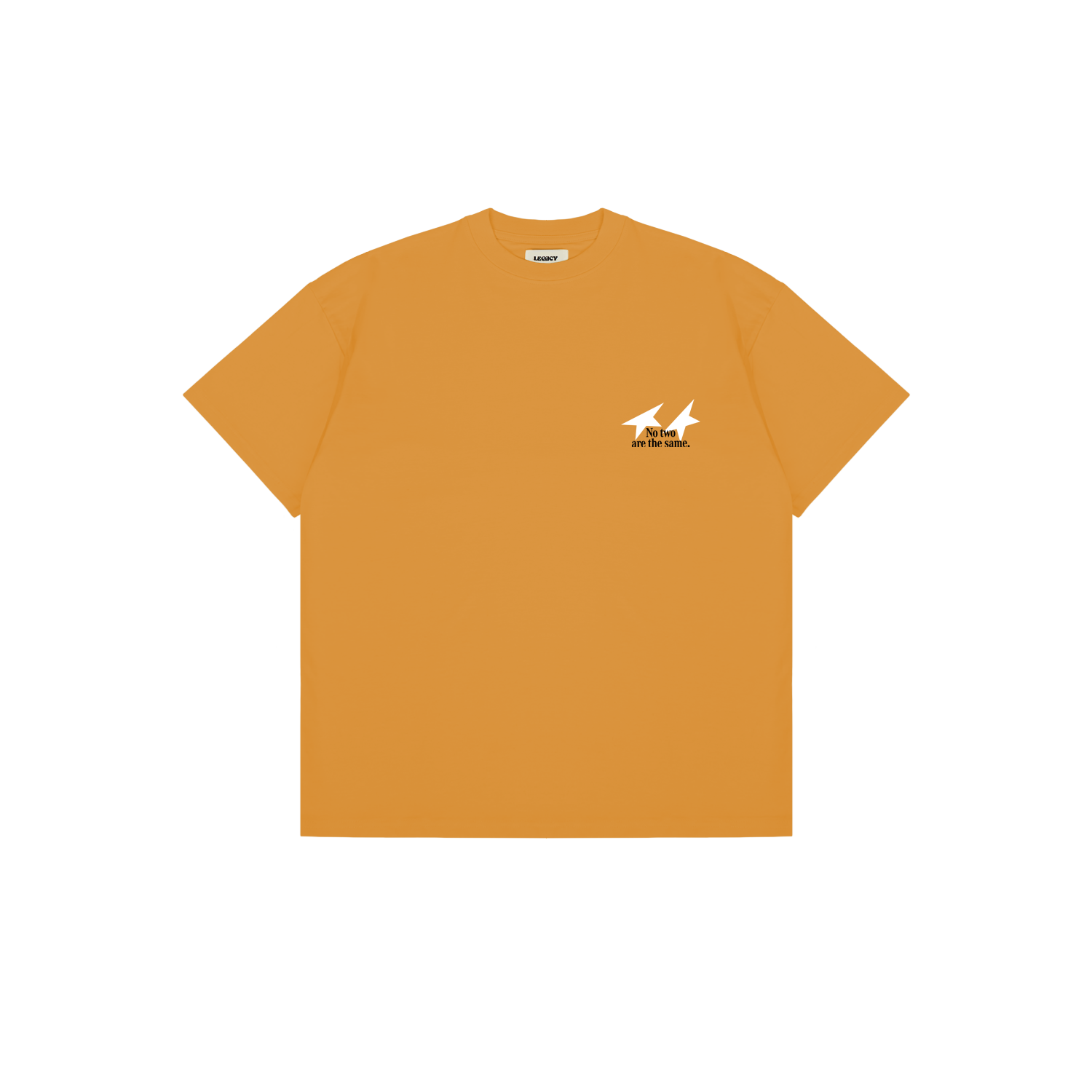 Oversized Orange Short Sleeve T-shirt