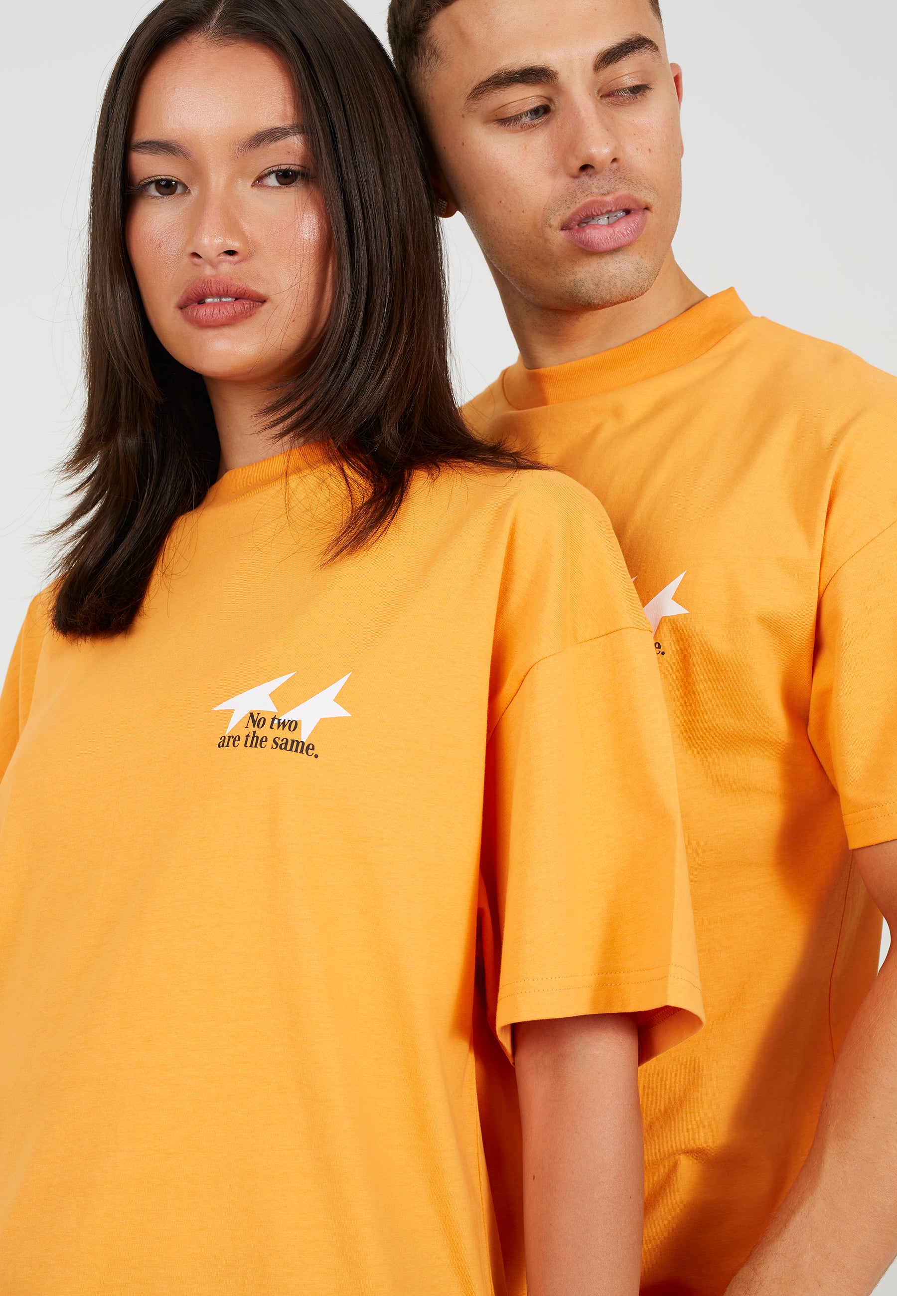 Oversized Orange Short Sleeve T-shirt
